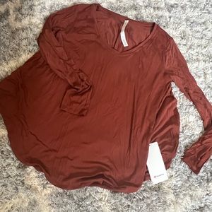 SOLD lululemon up for down time long sleeve